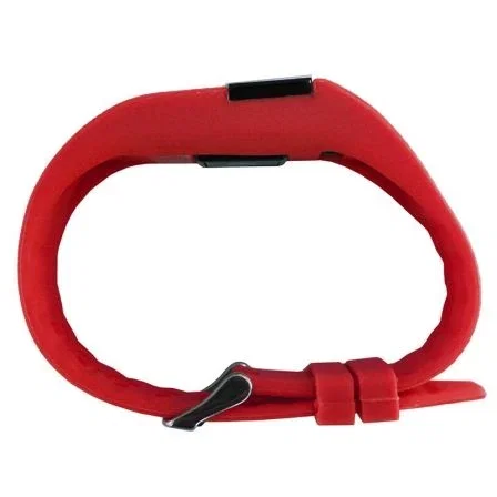 Billow Pulsera de Actividad Fitness BT 4.0 con Pulsómetro, Pantalla 1.2 cm, Compatible Android e iOS, Color Rojo